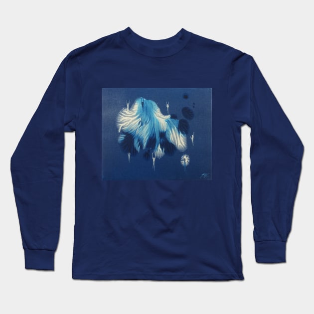 Meet Me In The Sky 1 Long Sleeve T-Shirt by MikeCottoArt